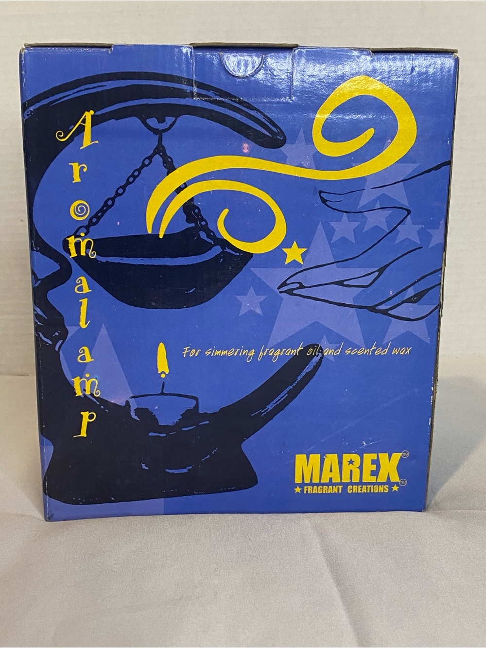 Marex Aroma Lamp Simmering Oil/Wax Fragrance Burner New In Box Never Used Rare